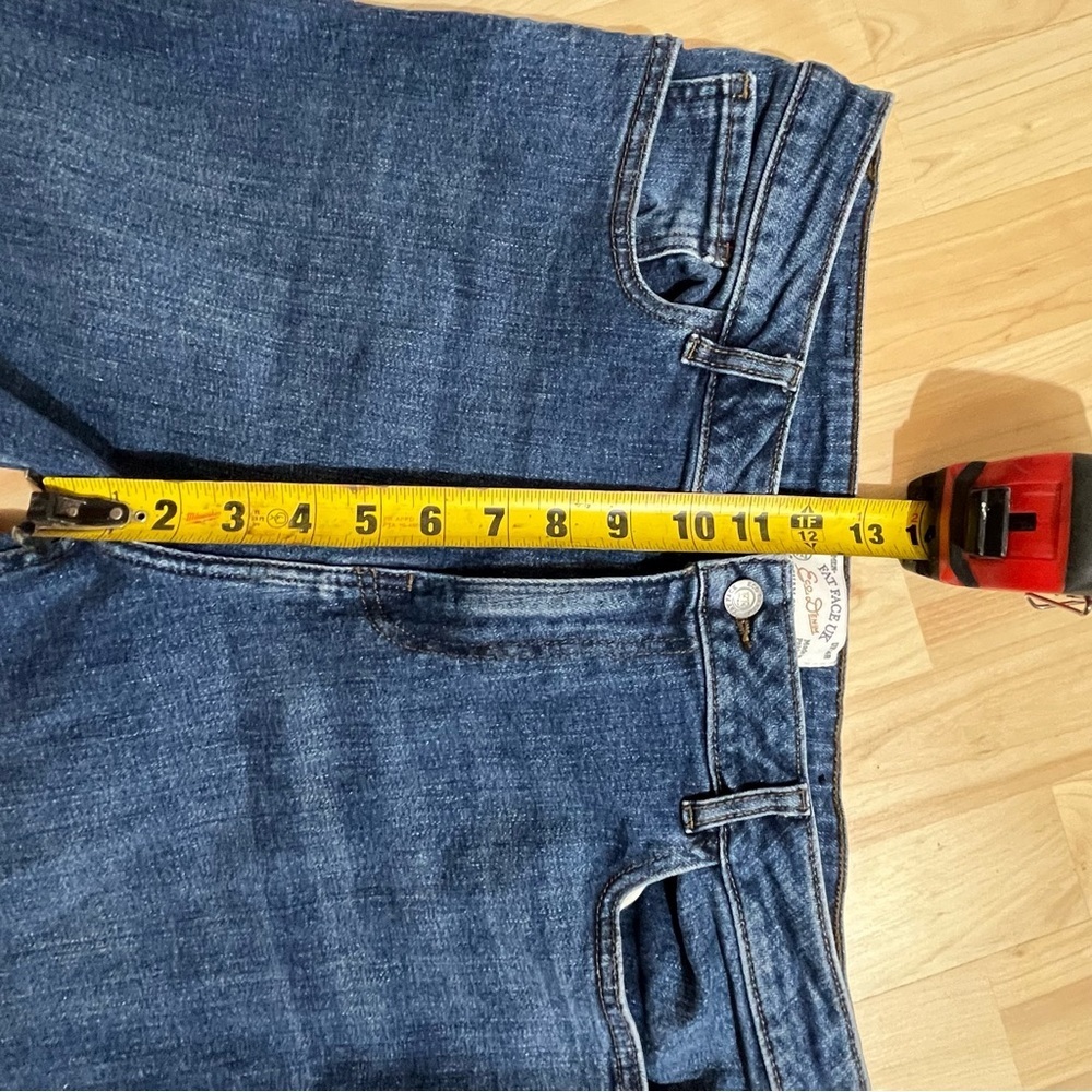 Fat Face UK Cargo Sway straight Women's UK 14R Eco DENIM us 10 - Picture 5 of 7